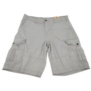 NEW Urban Pipeline Mens 40 Cargo Shorts Griffin Grey Classic Length Cotton 11"